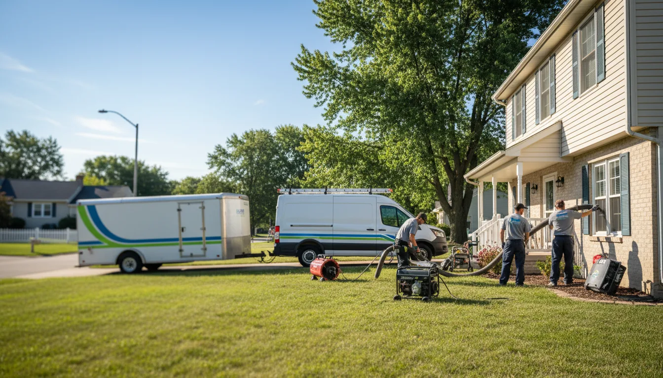 Flooded Basement Restoration And Cleanup With Repair in Dayton, IA near me
